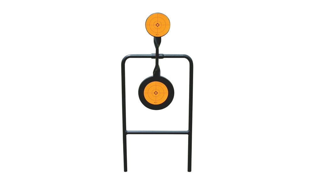 Double Spin Centerfire Handgun  Swinging Target up to .44 mag