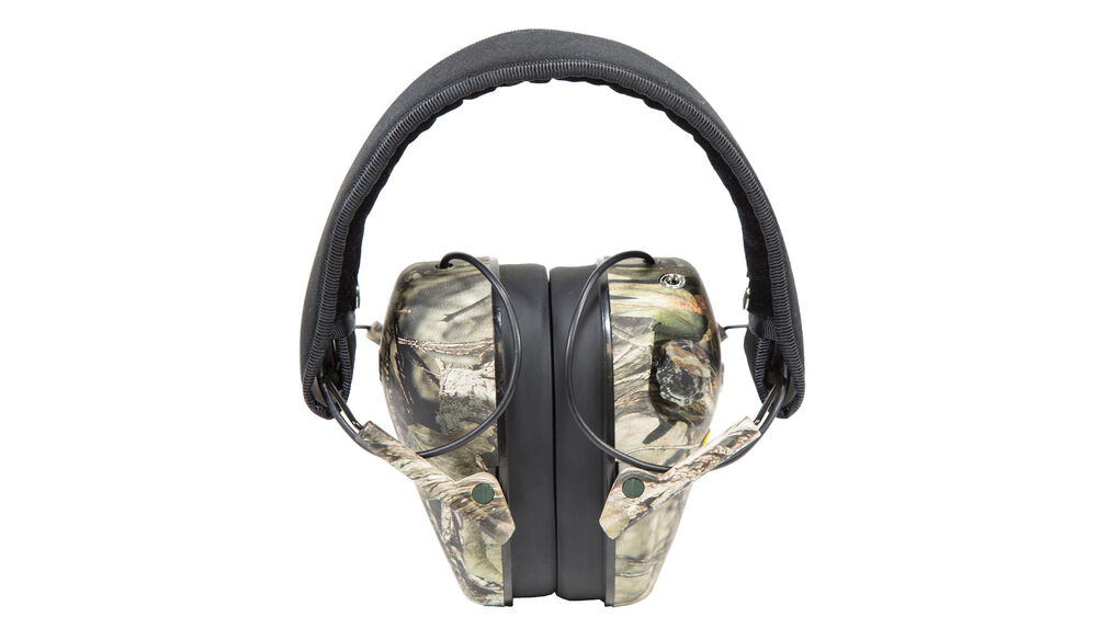 E-Max Low Profile Electronic Hearing Protection - Mossy Oak BU