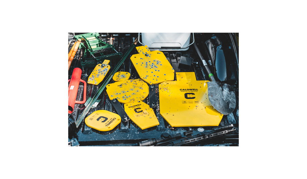 Cible Acier AR500 Magnum - Jaune - Articles De Sport Pour Tir - Emballage Abîmé