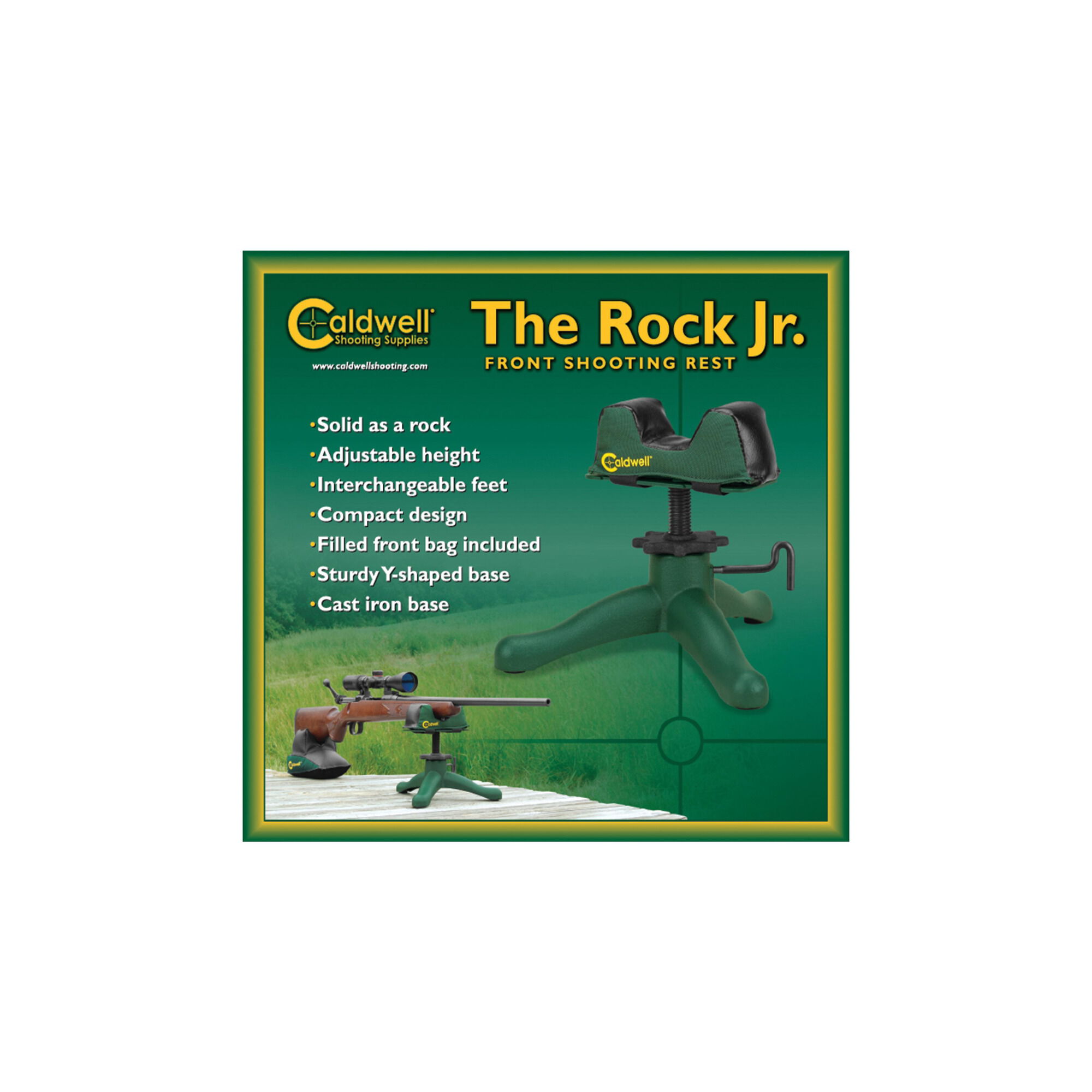 Shooting Rest for sale online 323225 Caldwell The Rock Jr 