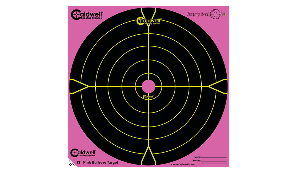 Pink Peel 12" Bullseye: 5 sheets