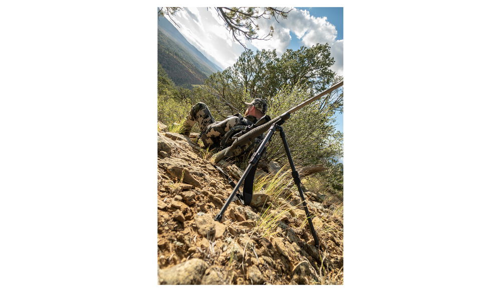 13"-30" Accumax® Premium Carbon Fiber Bipod Sling Swivel Stud Attachment