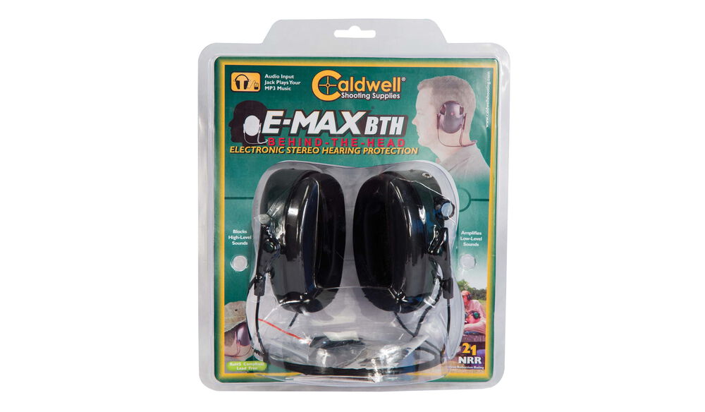 E-Max Low Profile, Behind the Neck Electronic Hearing Protection