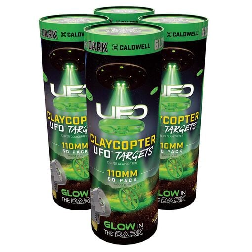 ClayCopter UFO&trade; 110mm Glowing Target 200 Pack