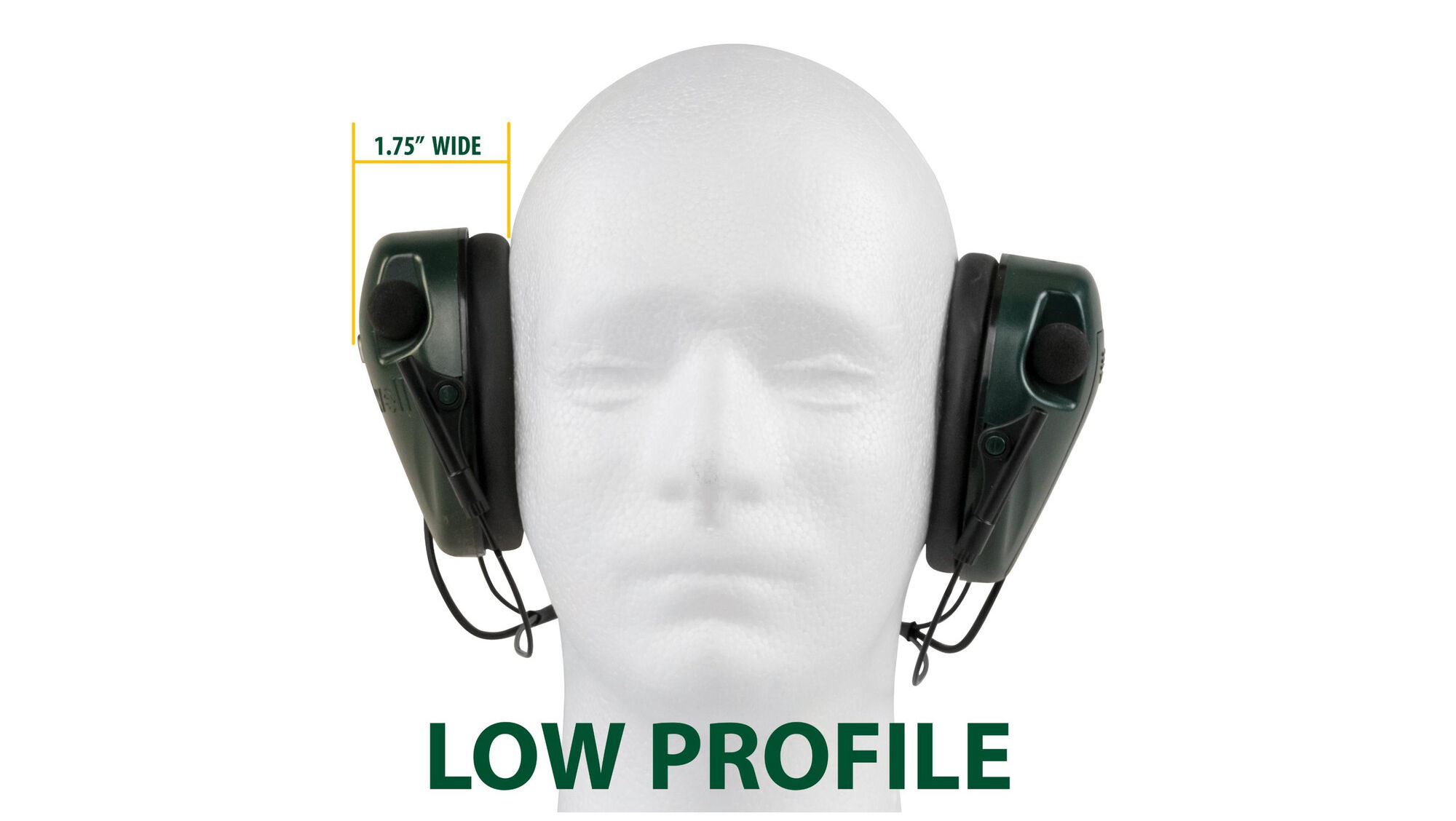 EMax Low Profile, Behind the Neck Electronic Hearing Protection Caldwell