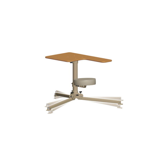 Br Pivot Shooting Bench Butcher Block Top Caldwell