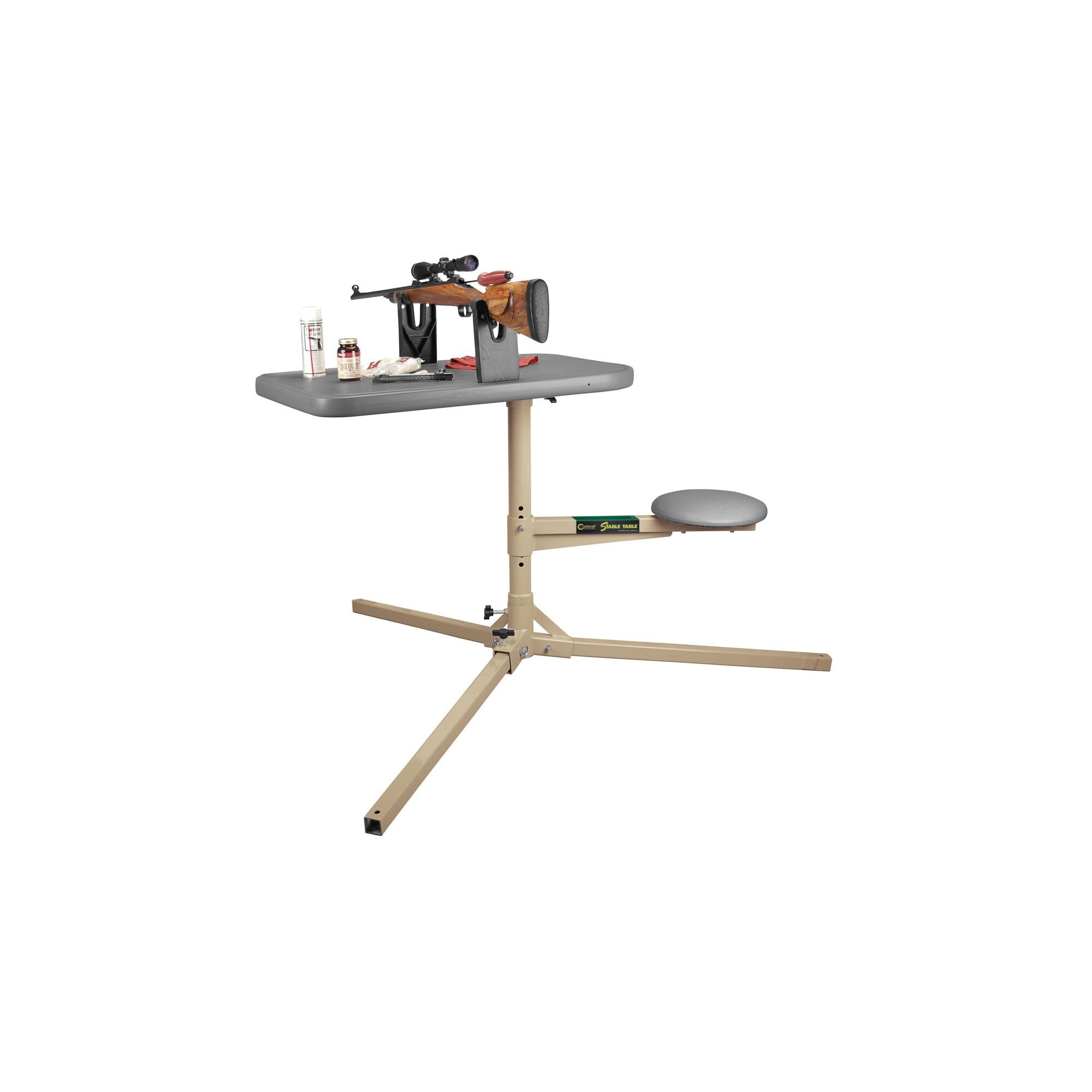 Gray Caldwell Stable Table Lite Shooting Table Bench Rest for Outdoor Range 