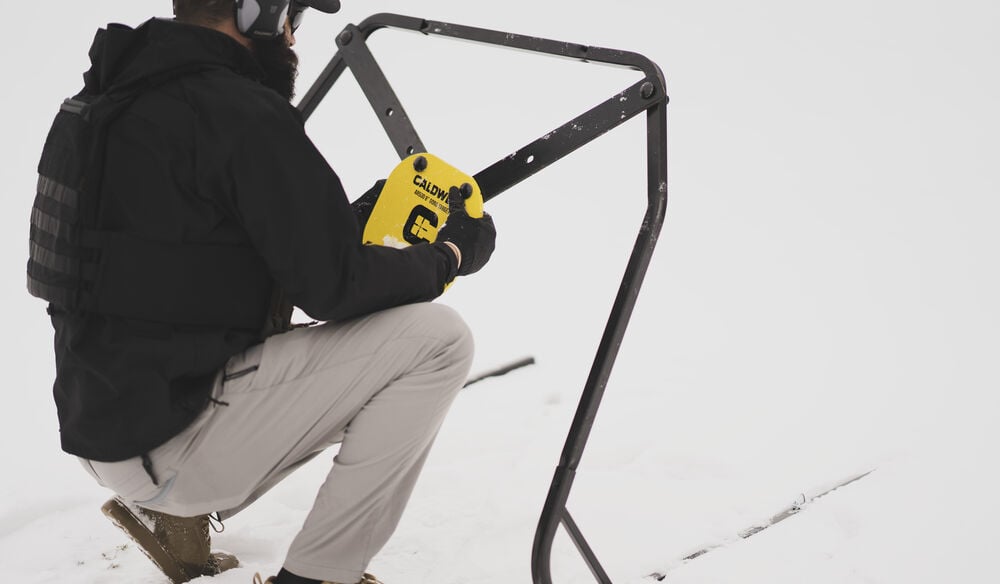 PORTABLE RANGE KIT WITH 8” AR500 TARGET