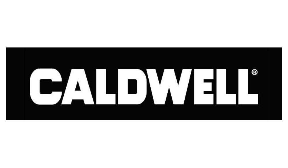 Caldwell Logo Sticker White