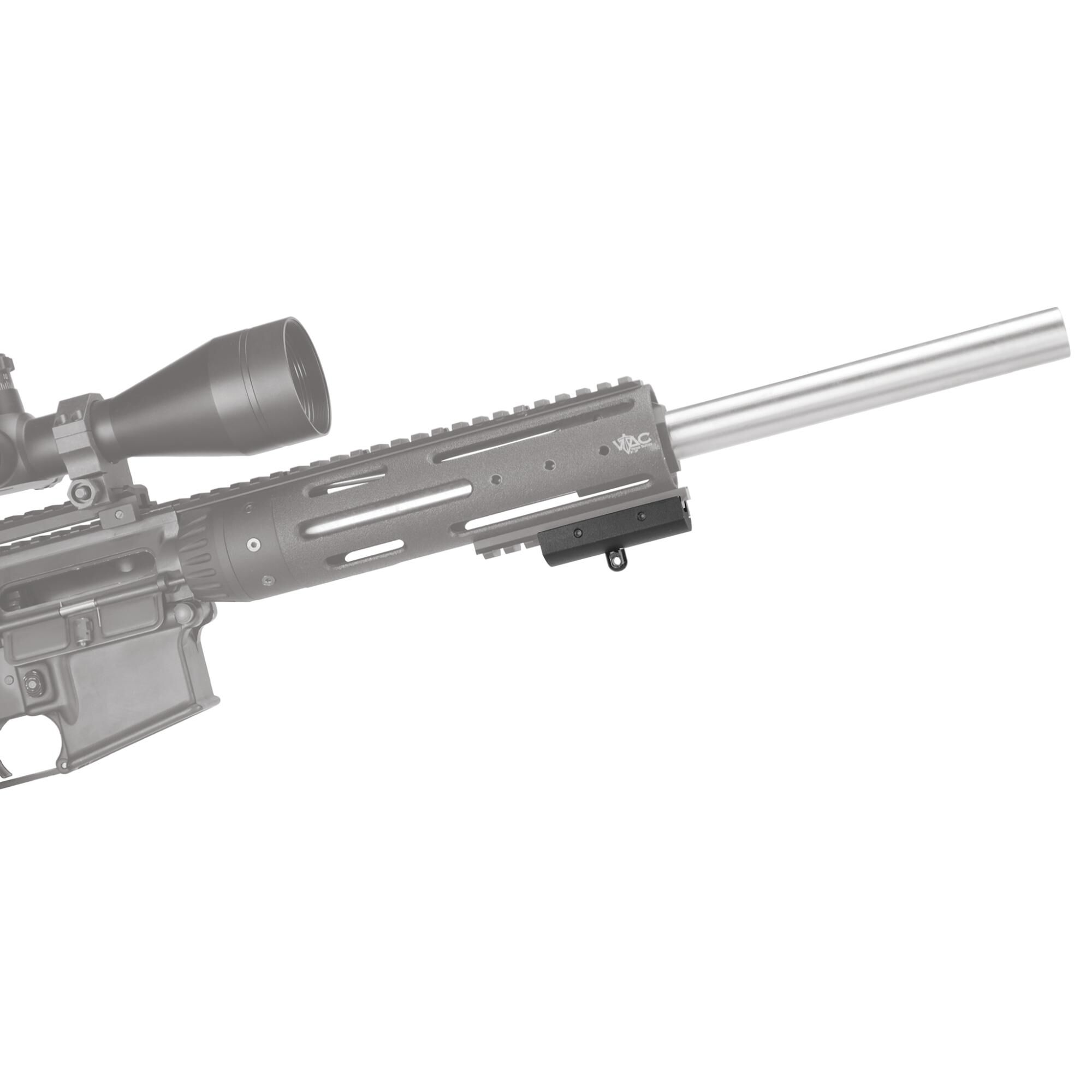 Adaptador Para Bipode De Riel Picatinny - Ligero, Negro, Para Acoplar Bípodes A Armas O Equipos