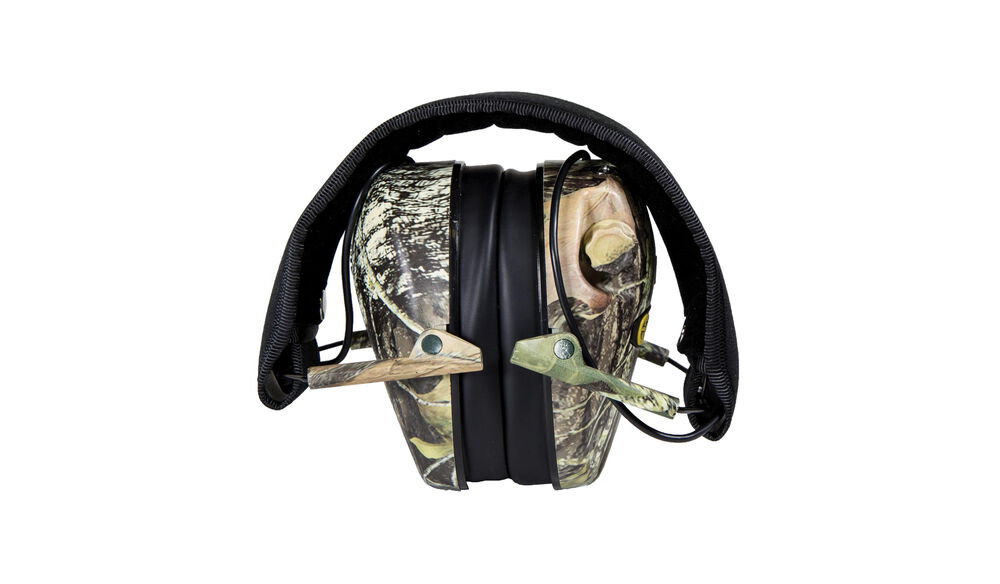 E-Max Low Profile Electronic Hearing Protection - Mossy Oak BU