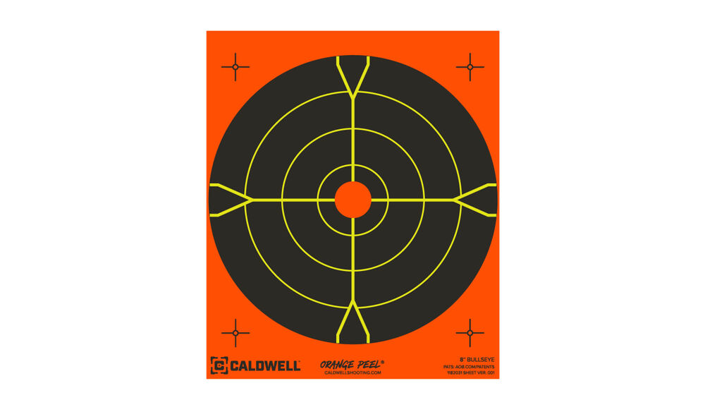 Gen 2 - 8" OP 'Bullseye' Targets, 5 Sheets