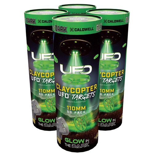 ClayCopter UFO&trade; 110mm Glowing Target 200 Pack