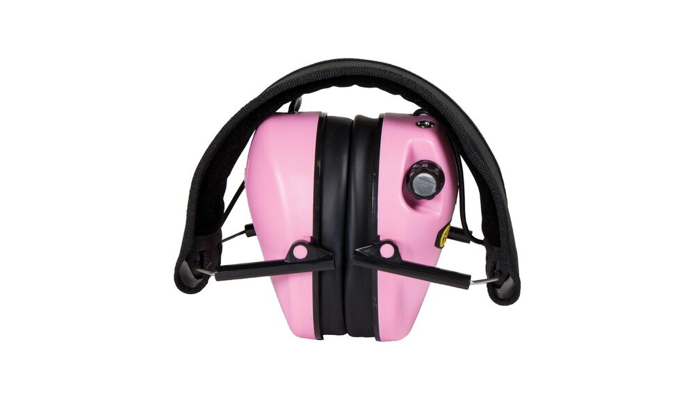 E-Max Low Profile Electronic Hearing Protection - Pink