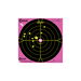 Pink Peel 12" Bullseye: 5 sheets