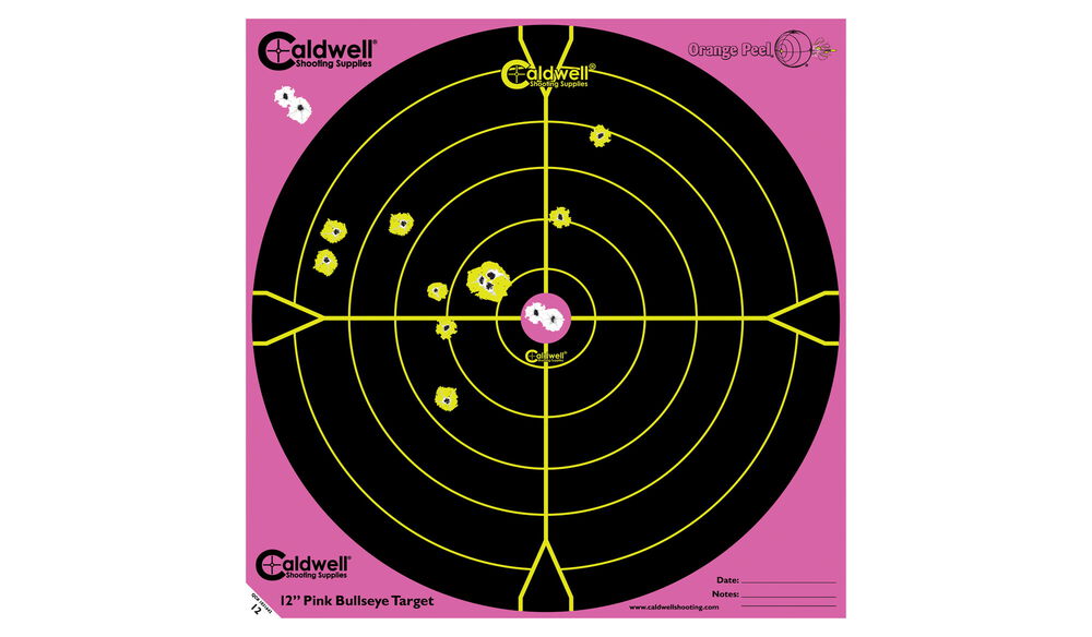 Pink Peel 12" Bullseye: 5 sheets