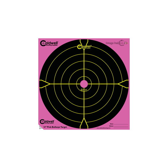 Pink Peel 12" Bullseye: 5 sheets