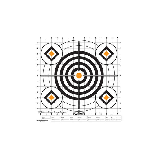 Sight In Target 16" Black and Orange 10pk