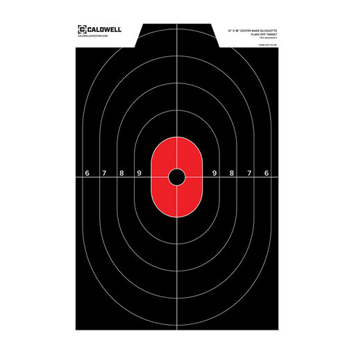 Gen 2 - Silhouette Center Mass Target, 8 Sheets