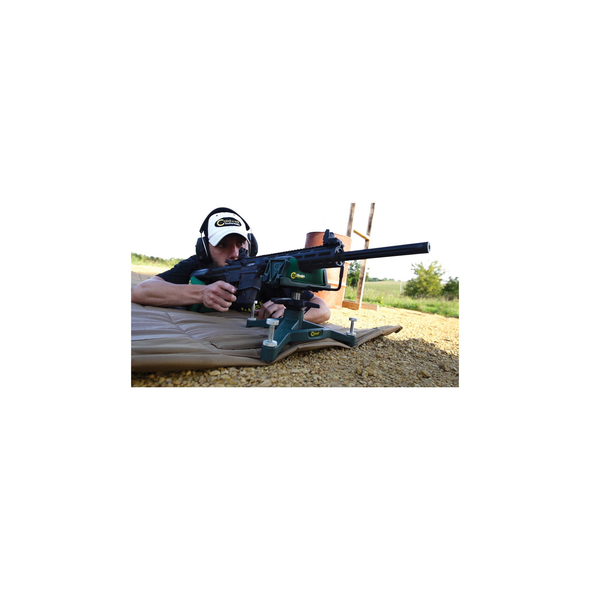 The Rock Dlx Shooting Rest and Rear Bag Combo | Caldwell