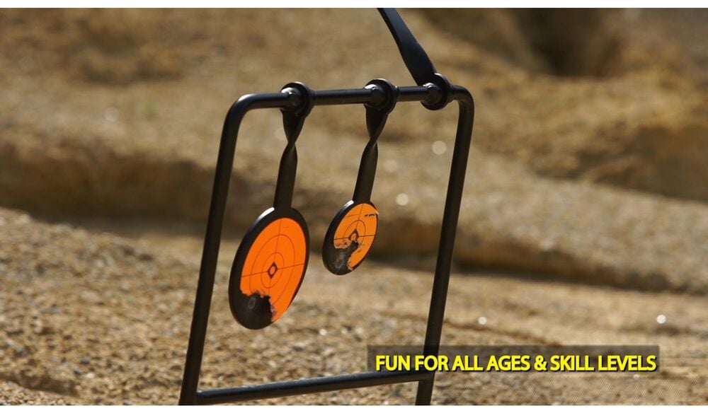 Triple Spin .22 Rimfire Swinging Target | Caldwell