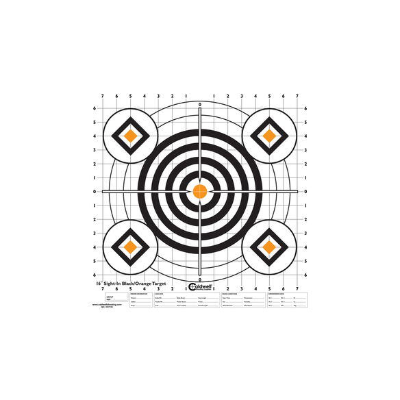 Sight In Target 16" Black and Orange 10pk