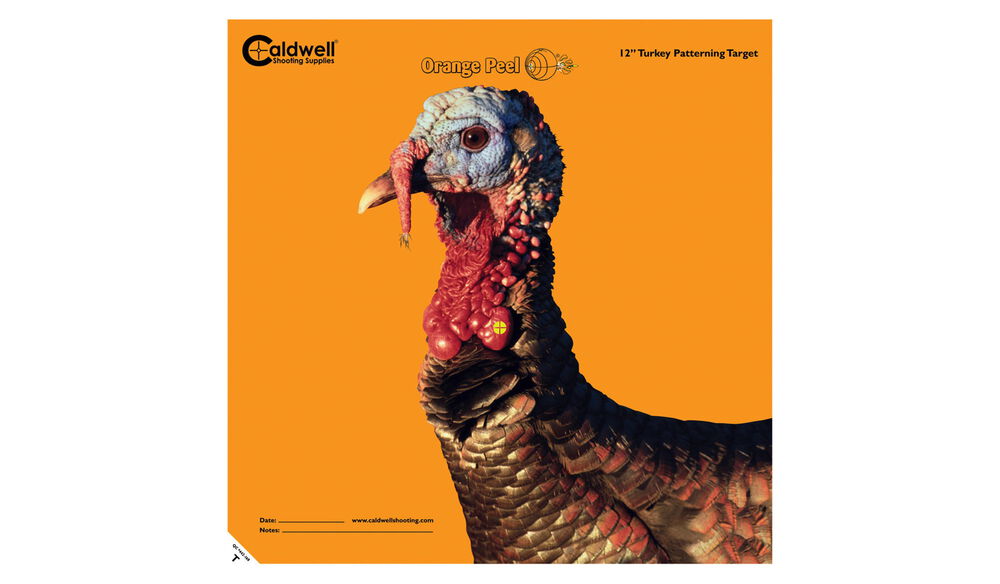 Orange Peel Turkey Target: 12" 5 sheets