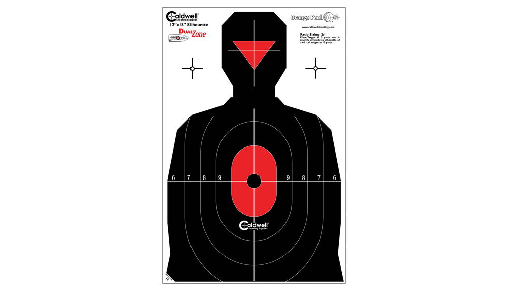 Silhouette Dual Zone Target 8pk