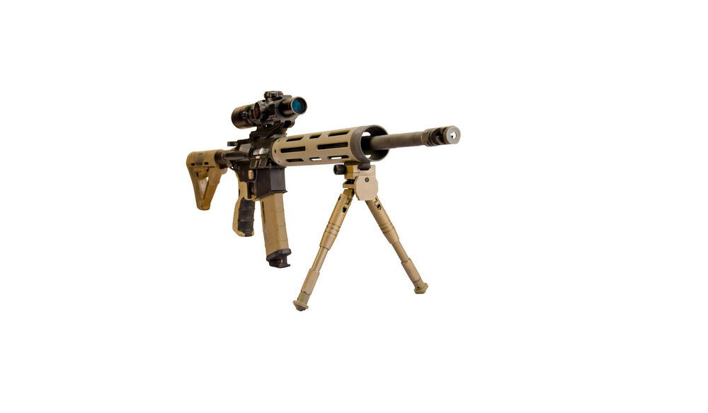 AR Bipod Prone, Desert Tan