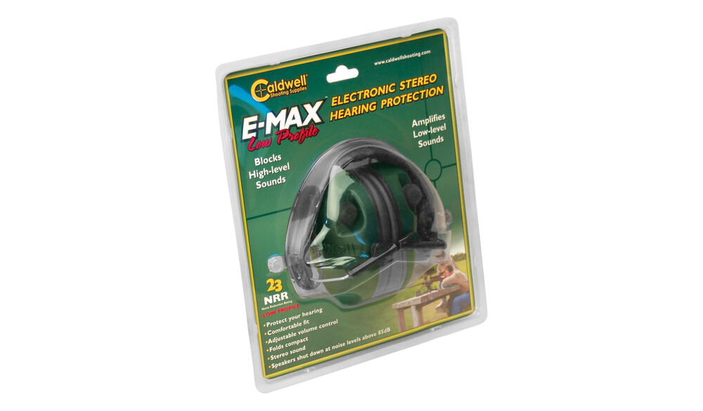 E-Max Low Profile Electronic Hearing Protection