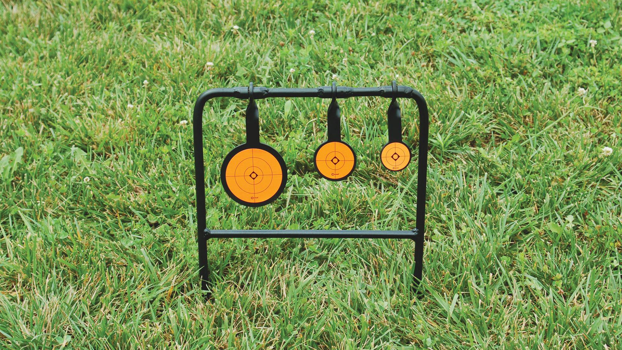 Triple Spin .22 Rimfire Swinging Target Caldwell