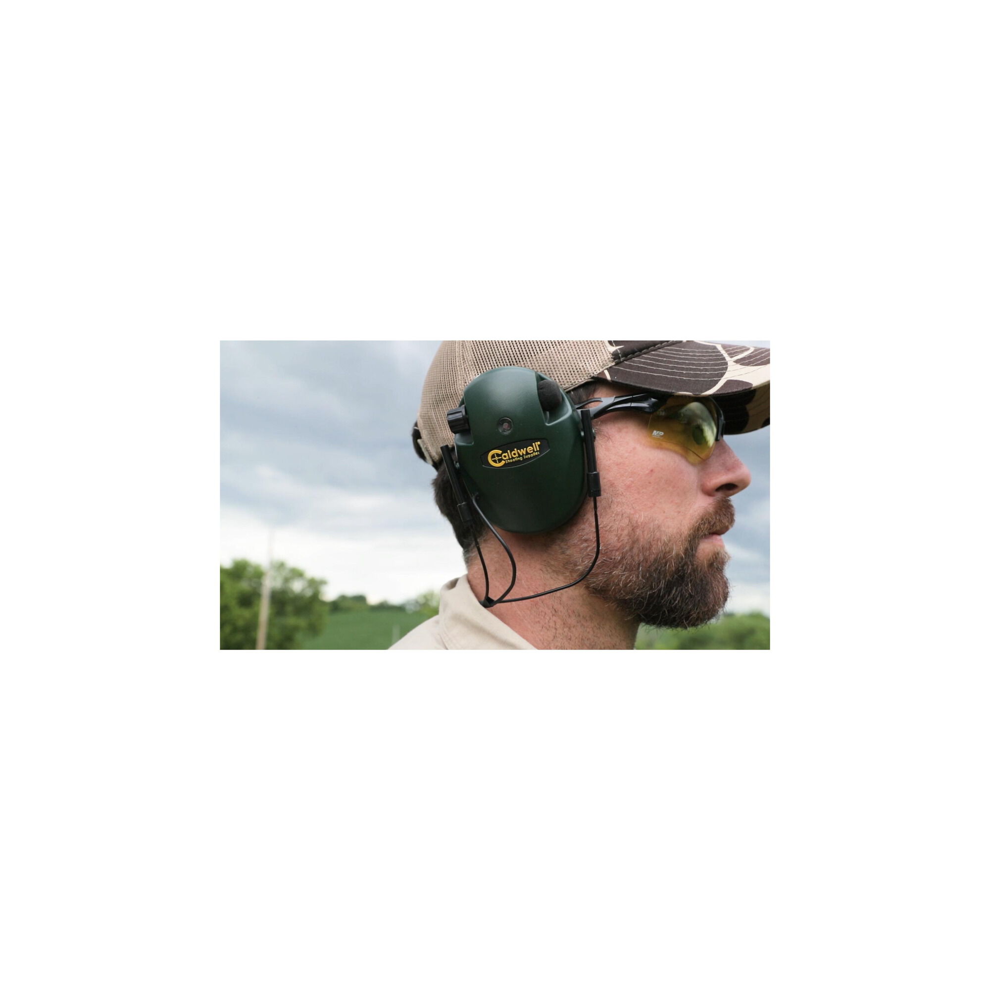 EMax Low Profile, Behind the Neck Electronic Hearing Protection Caldwell