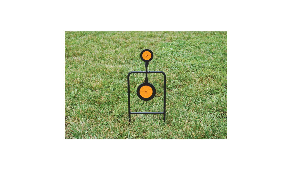 Double Spin Centerfire Handgun  Swinging Target up to .44 mag