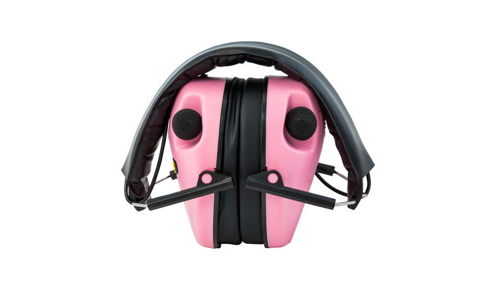 E-Max Low Profile Electronic Hearing Protection - Pink