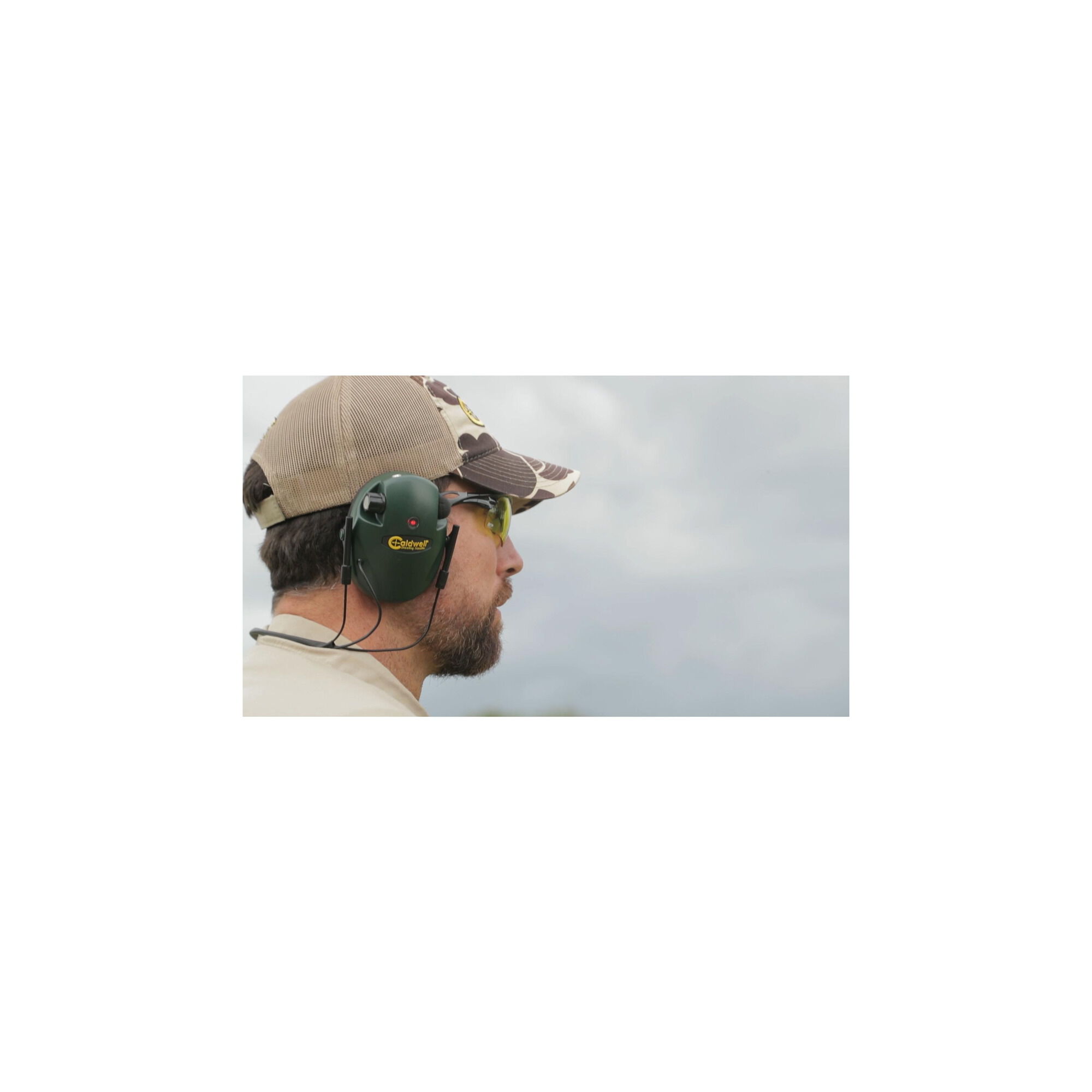 EMax Low Profile, Behind the Neck Electronic Hearing Protection Caldwell