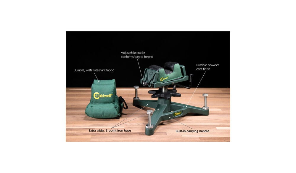 The Rock Dlx Shooting Rest and Rear Bag Combo