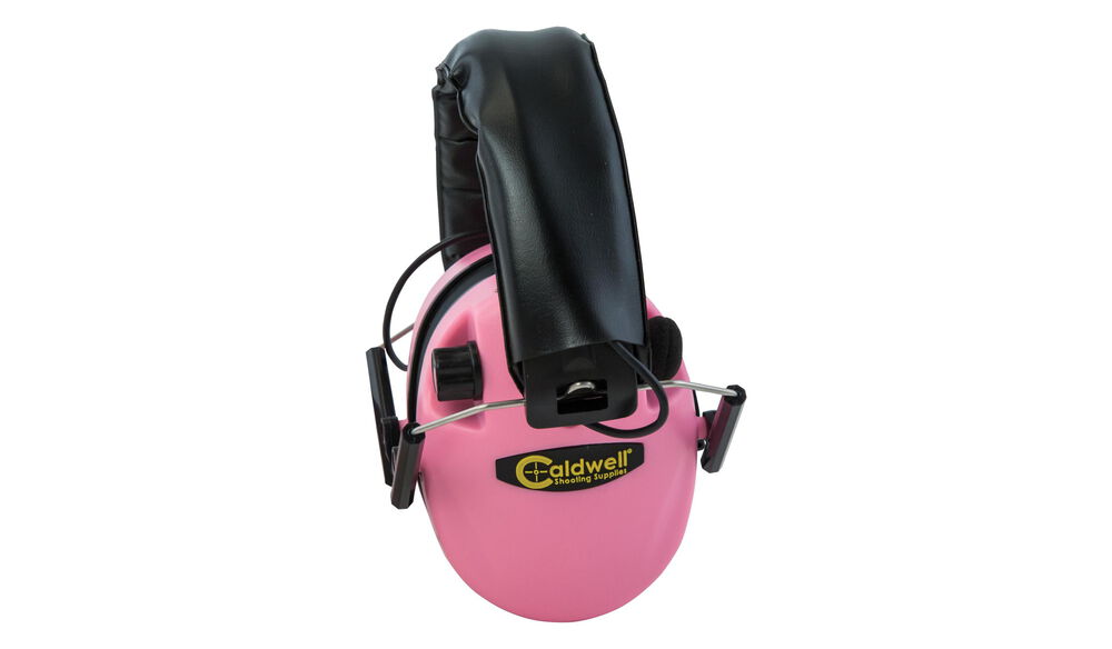 E-Max Low Profile Electronic Hearing Protection - Pink