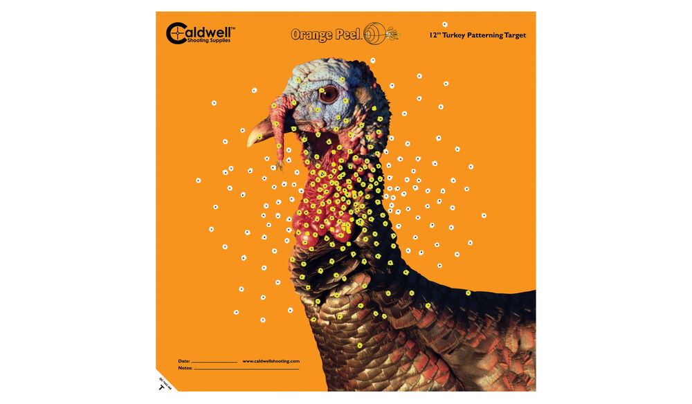 Orange Peel Turkey Target: 12" 5 sheets