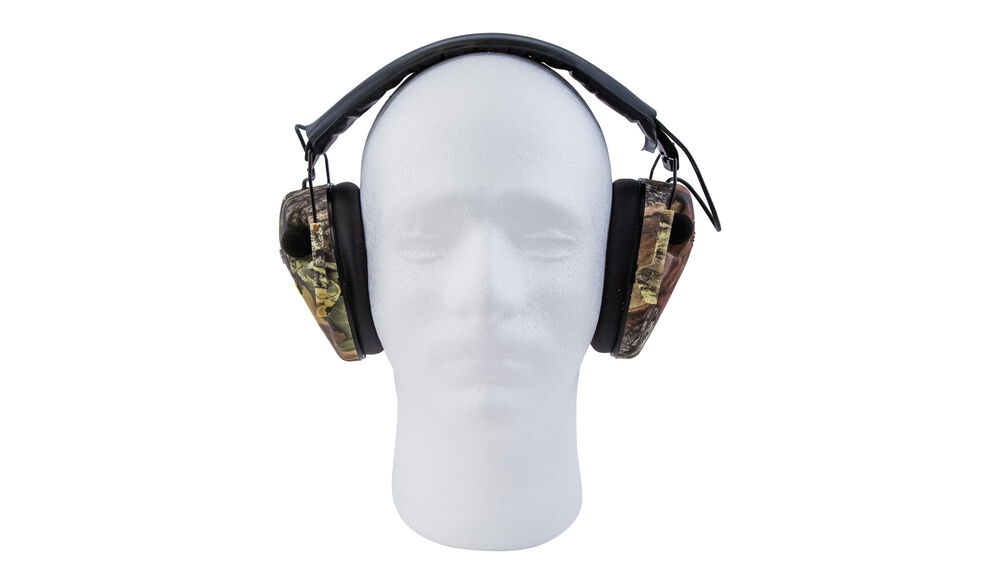 E-Max Low Profile Electronic Hearing Protection - Mossy Oak BU