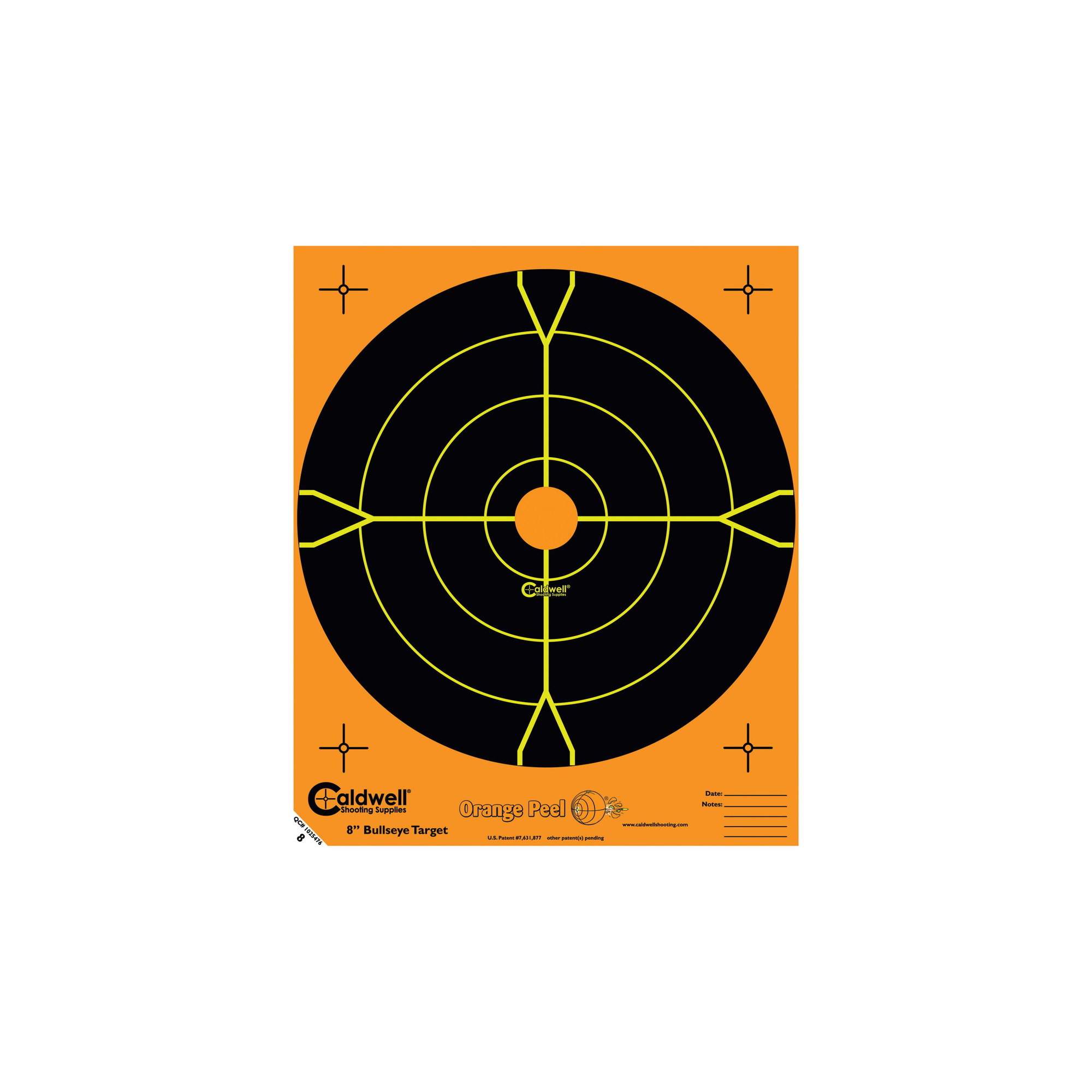Caldwell Orange Peel 5.5 Inch Splatter Target 10 Pack 