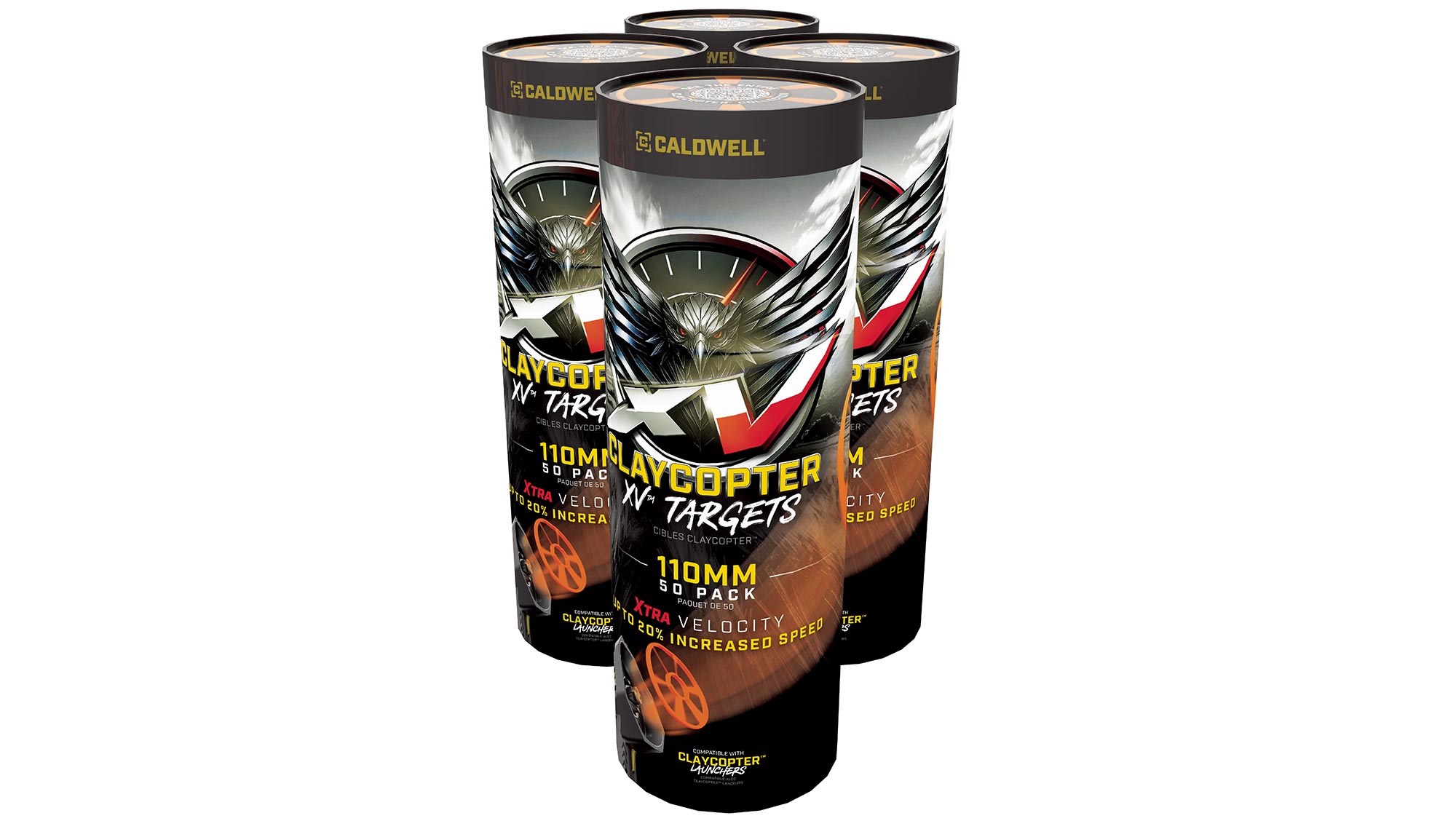 ClayCopter XV™ 110mm Target 200 Pack | Caldwell